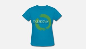 T-shirt (women) Yatskova Dance Studio Blue